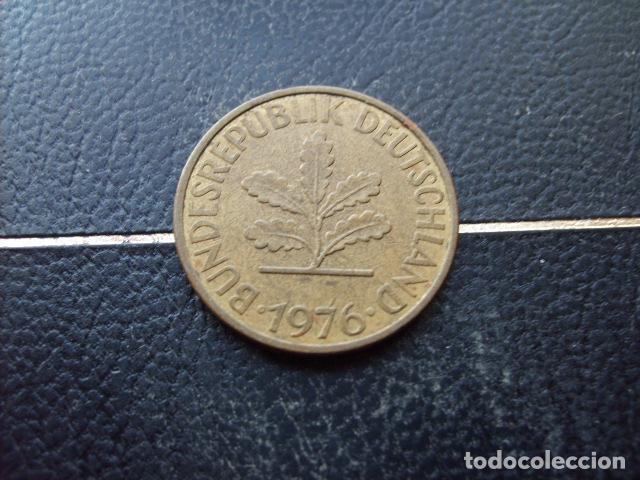 Monedas antiguas de Europa: ALEMANIA ( REP. FEDERAL ) 10 FENNIG 1976 J