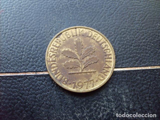 Monedas antiguas de Europa: ALEMANIA ( REP. FEDERAL ) 10 FENNIG 1977 G