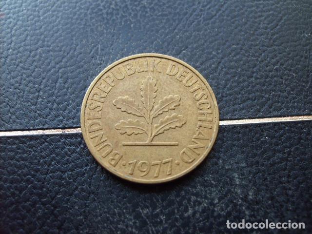 Monedas antiguas de Europa: ALEMANIA ( REP. FEDERAL ) 10 FENNIG 1977 J
