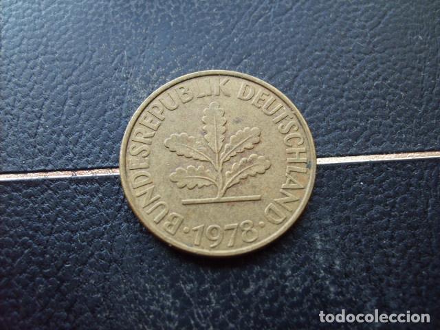 Monedas antiguas de Europa: ALEMANIA ( REP. FEDERAL ) 10 FENNIG 1978 D