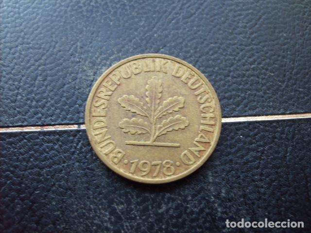 Monedas antiguas de Europa: ALEMANIA ( REP. FEDERAL ) 10 FENNIG 1978 F
