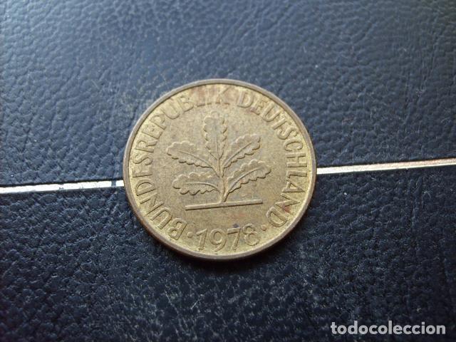 Monedas antiguas de Europa: ALEMANIA ( REP. FEDERAL ) 10 FENNIG 1978 J