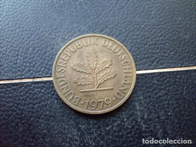 Monedas antiguas de Europa: ALEMANIA ( REP. FEDERAL ) 10 FENNIG 1979 F