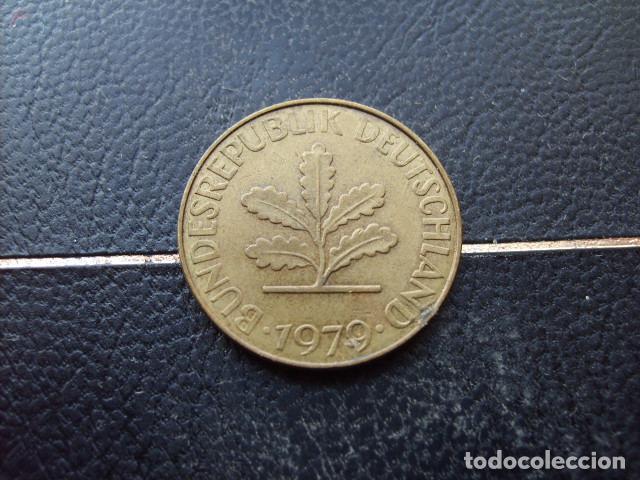 Monedas antiguas de Europa: ALEMANIA ( REP. FEDERAL ) 10 FENNIG 1979 J