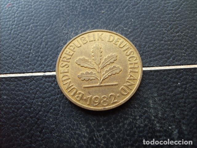 Monedas antiguas de Europa: ALEMANIA ( REP. FEDERAL ) 10 FENNIG 1982 D