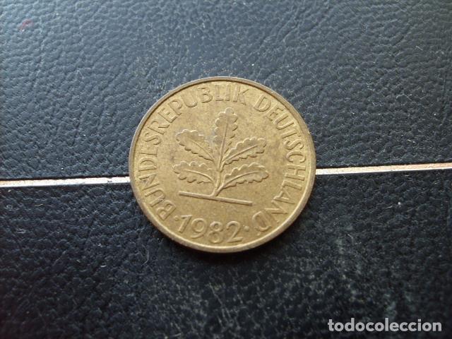 Monedas antiguas de Europa: ALEMANIA ( REP. FEDERAL ) 10 FENNIG 1982 J
