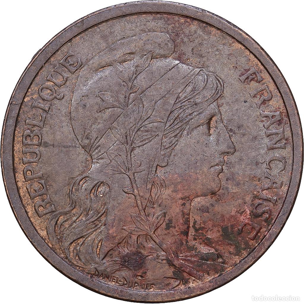 Monedas antiguas de Europa: [#1168304] Francia, 2 Centimes, Dupuis, 1903, Paris, Bronce, BC+, KM:841