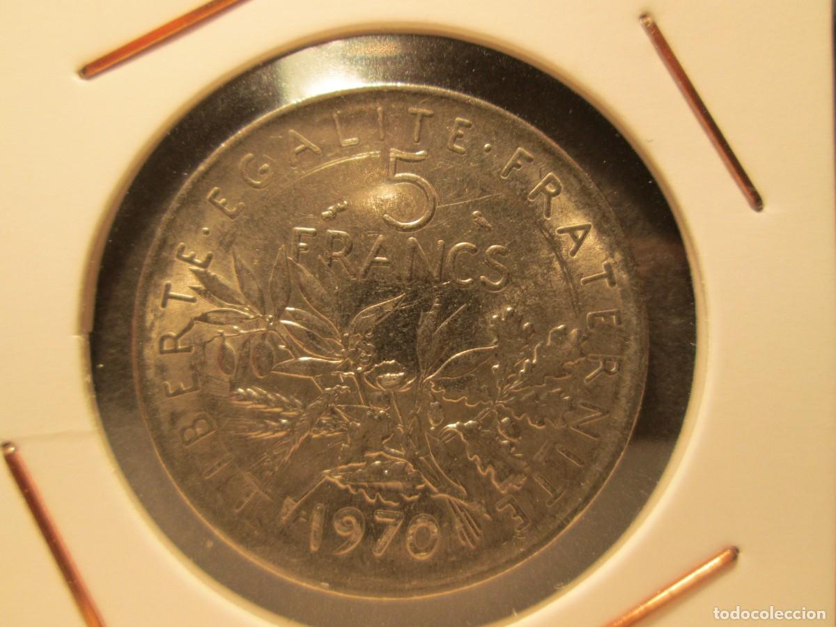 Monedas antiguas de Europa: 5 FRANCOS 1970 REPUBLICA FRANCESA