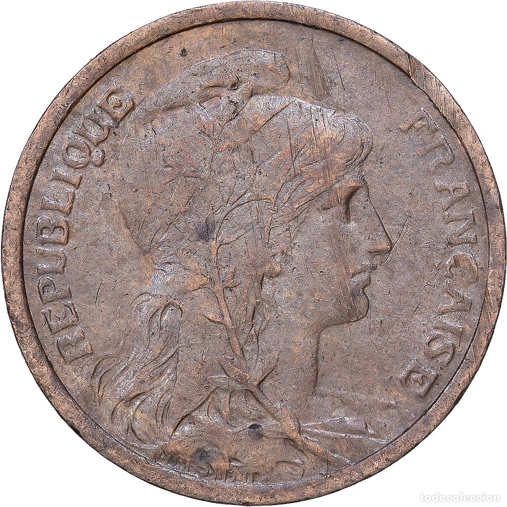 Monedas antiguas de Europa: [#1168293] Francia, Centime, Daniel-Dupuis, 1903, Paris, Bronce, MBC, Gadoury:90, KM:840