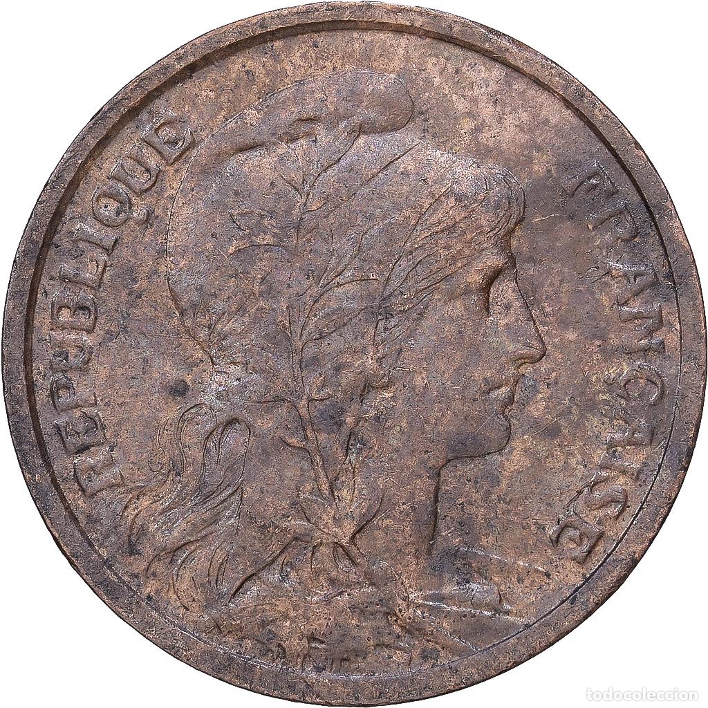 Monedas antiguas de Europa: [#1168292] Francia, Centime, Dupuis, 1899, Paris, Bronce, BC+, Gadoury:90