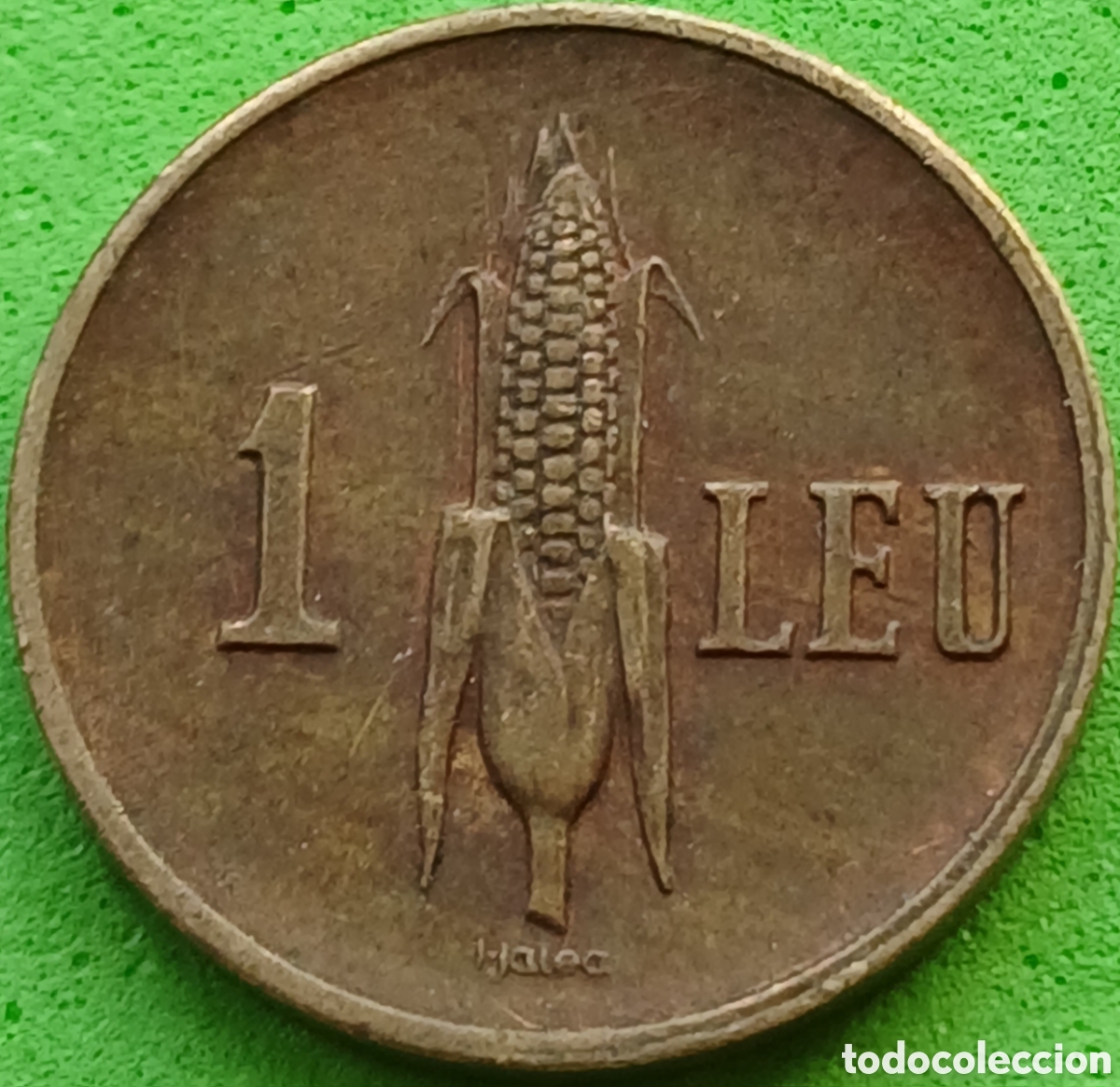 Monedas antiguas de Europa: Ruman&iacute;a 1 leu 1941 km#56