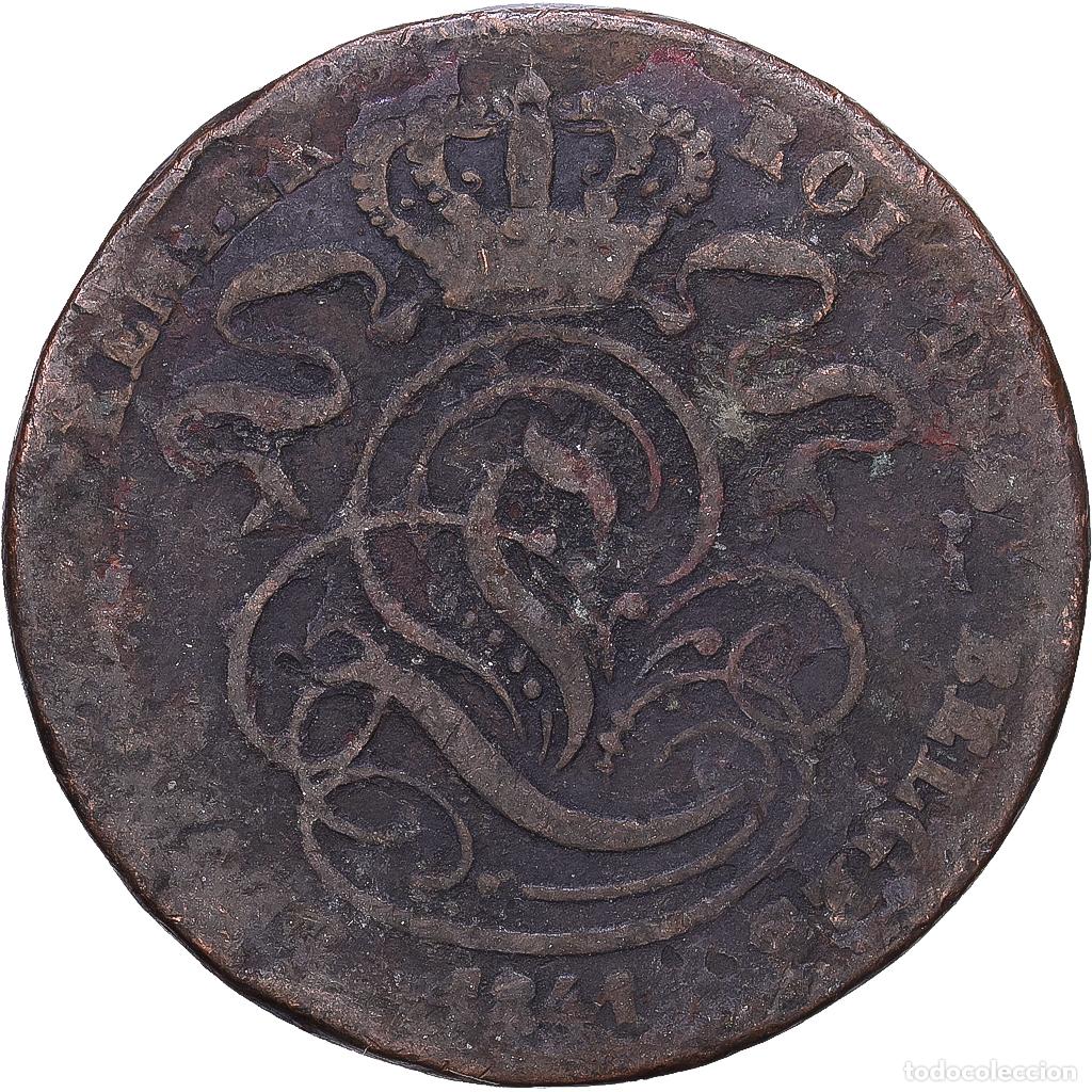 Monedas antiguas de Europa: [#1168332] B&eacute;lgica, Leopold I, 5 Centimes, 1841, Cobre, BC, KM:5.1