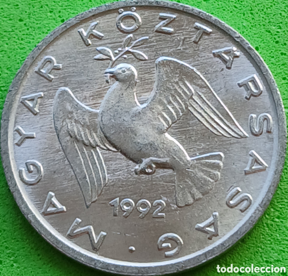 Monedas antiguas de Europa: Hungr&iacute;a 10 filler 1992 km#675