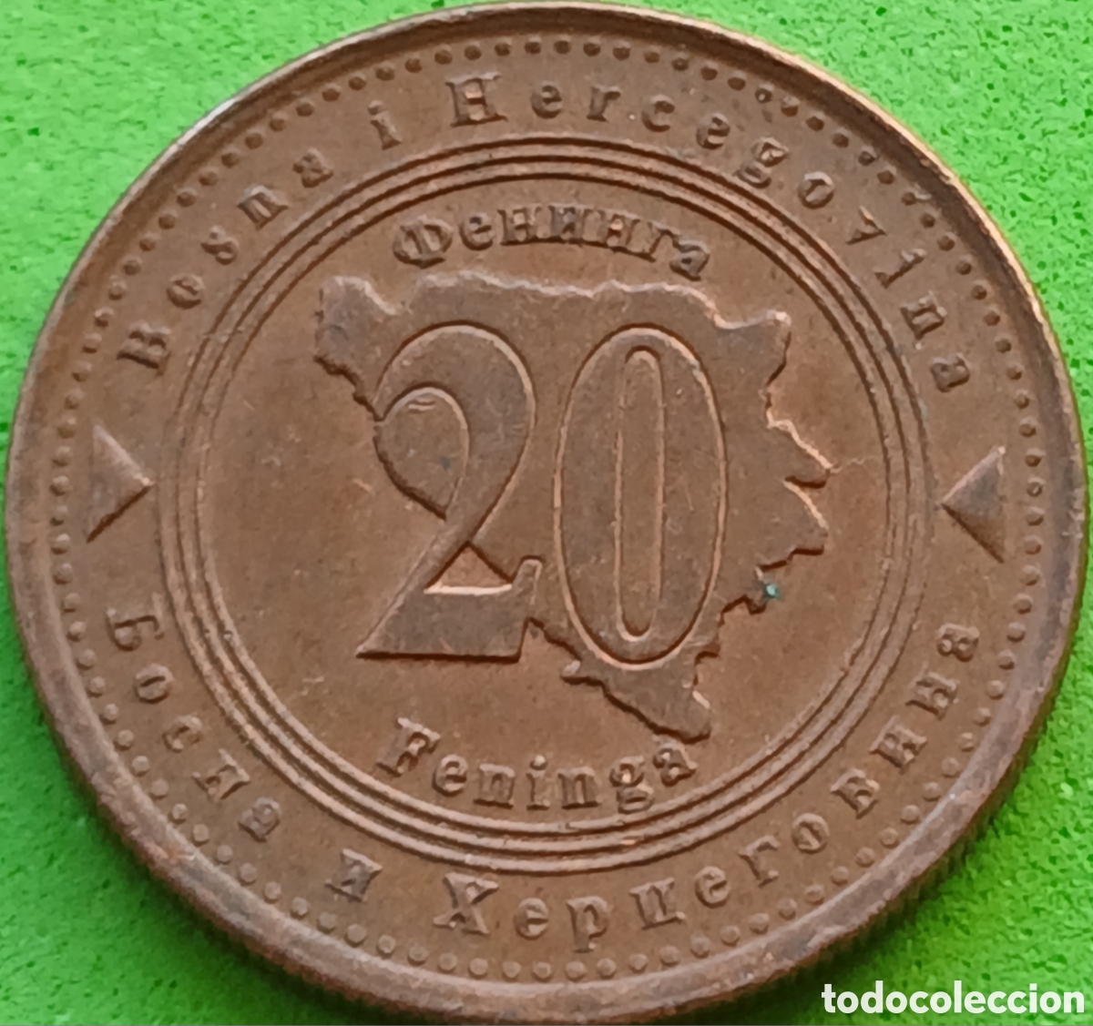 Monedas antiguas de Europa: Bosnia y Herzegovina 20 feninga 1998 km#116