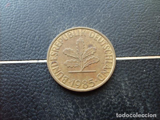 Monedas antiguas de Europa: ALEMANIA ( REP. FEDERAL ) 10 FENNIG 1985 D