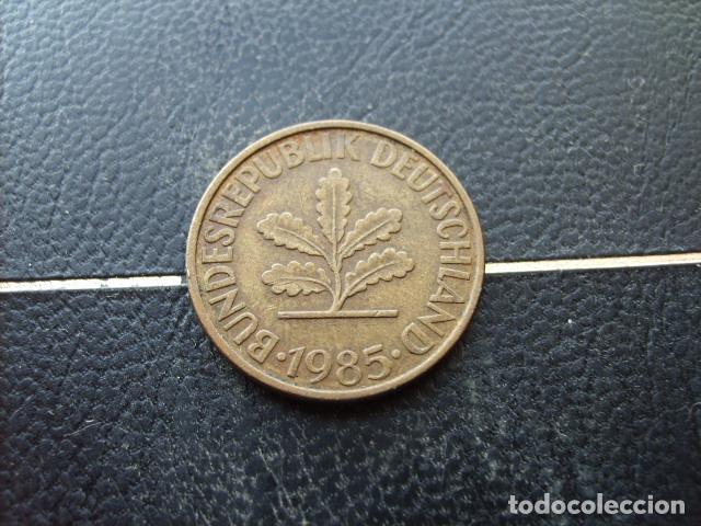 Monedas antiguas de Europa: ALEMANIA ( REP. FEDERAL ) 10 FENNIG 1985 F