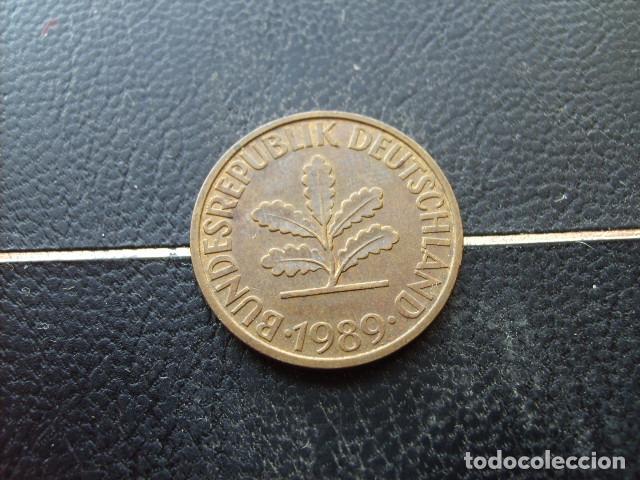 Monedas antiguas de Europa: ALEMANIA ( REP. FEDERAL ) 10 FENNIG 1989 G