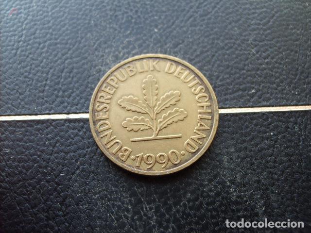 Monedas antiguas de Europa: ALEMANIA ( REP. FEDERAL ) 10 FENNIG 1990 D