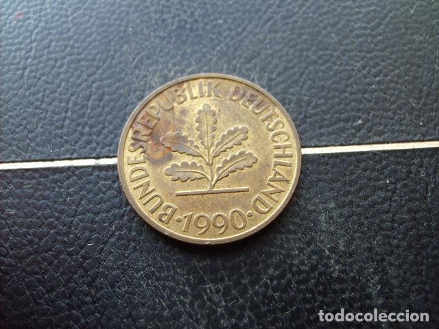 Monedas antiguas de Europa: ALEMANIA ( REP. FEDERAL ) 10 FENNIG 1990 G