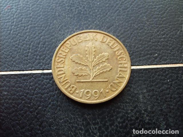 Monedas antiguas de Europa: ALEMANIA ( REP. FEDERAL ) 10 FENNIG 1991 A