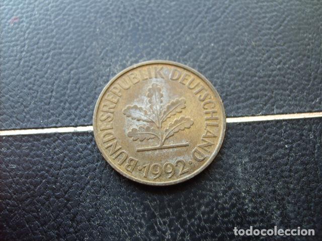 Monedas antiguas de Europa: ALEMANIA ( REP. FEDERAL ) 10 FENNIG 1992 F