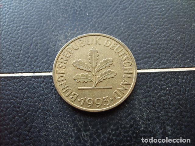 Monedas antiguas de Europa: ALEMANIA ( REP. FEDERAL ) 10 FENNIG 1993 G