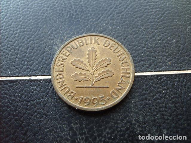 Monedas antiguas de Europa: ALEMANIA ( REP. FEDERAL ) 10 FENNIG 1995 J