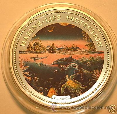 Monedas antiguas de Ocean&iacute;a: PALAU 1 DOLAR 1993 - Foto 1