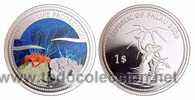Monedas antiguas de Ocean&iacute;a: PALAU 1 DOLAR 2003 CANGREJO - Foto 1