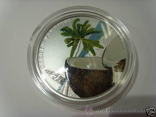 Monedas antiguas de Ocean&iacute;a: PALAU 5 DOLARES 2009 COCO - Foto 1