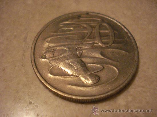 Monedas antiguas de Ocean&iacute;a: MONEDA 20 CENTAVOS AUSTRALIA 1978 - Foto 1