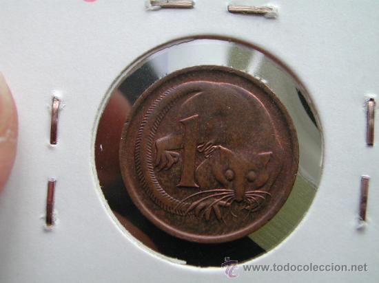 Monedas antiguas de Ocean&iacute;a: AUSTRALIA 1 CENT 1981 - Foto 2