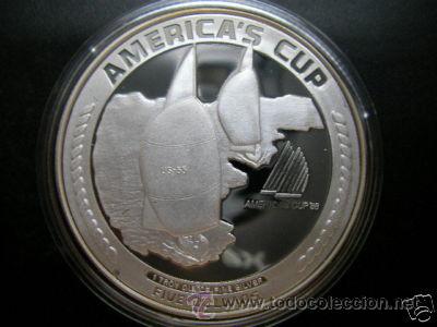 Monedas antiguas de Ocean&iacute;a: AMERICAN SAMOA 5 DOLLAR 1988 - Foto 1