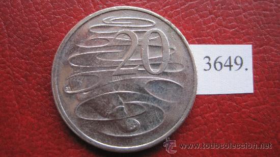 Monedas antiguas de Ocean&iacute;a: Australia  20  centimos  2001 - Foto 1