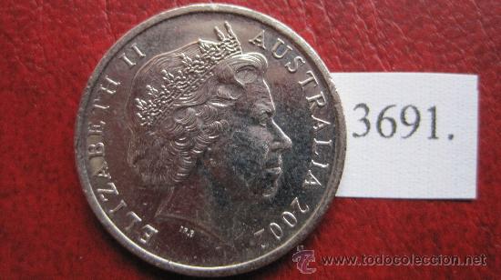 Monedas antiguas de Ocean&iacute;a: Australia  10  centimos  2002 - Foto 1