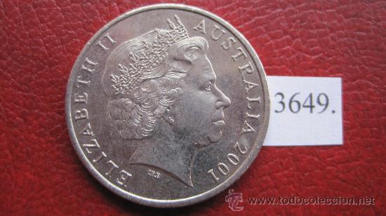 Monedas antiguas de Ocean&iacute;a: Australia  20  centimos  2001 - Foto 2