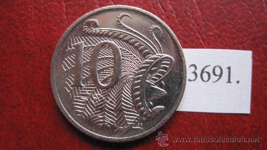 Monedas antiguas de Ocean&iacute;a: Australia  10  centimos  2002 - Foto 2