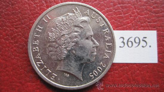 Monedas antiguas de Ocean&iacute;a: Australia  10  centimos  2005 - Foto 2