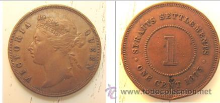 Monedas antiguas de Ocean&iacute;a: one cent colonias inglesas - Foto 1