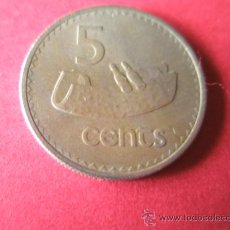 Monedas antiguas de Oceanía: MONEDA DE FIJI-5 CENTS-1969-20 MM.D-.. Lote 37690800