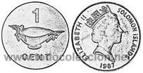 Monedas antiguas de Ocean&iacute;a: Solomon 1 cent 2005 km 24 - Foto 1