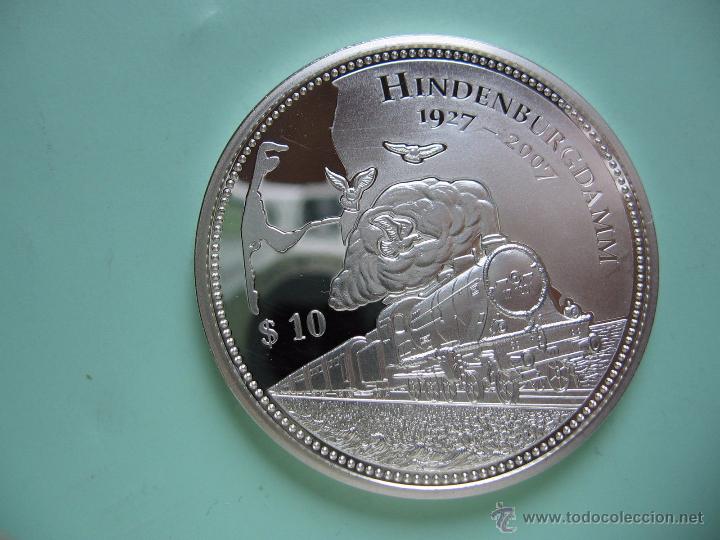 Monedas antiguas de Ocean&iacute;a: NAURU 10 DOLARES 2007 - Foto 1