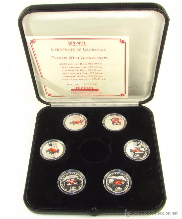 Monedas antiguas de Ocean&iacute;a: PALAU SET FERRARI 2007 - Foto 1