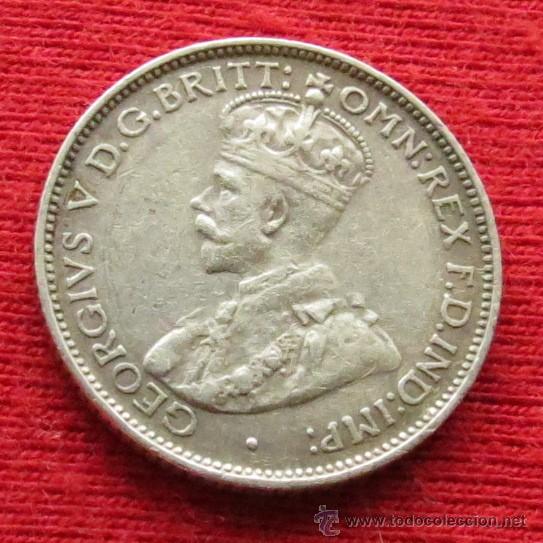 Monedas antiguas de Ocean&iacute;a: Australia 6 pence 1935 - Foto 2