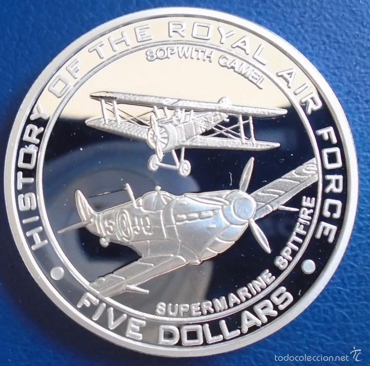 Monedas antiguas de Ocean&iacute;a: NAURU 5 DOLARES 2008 - Foto 1
