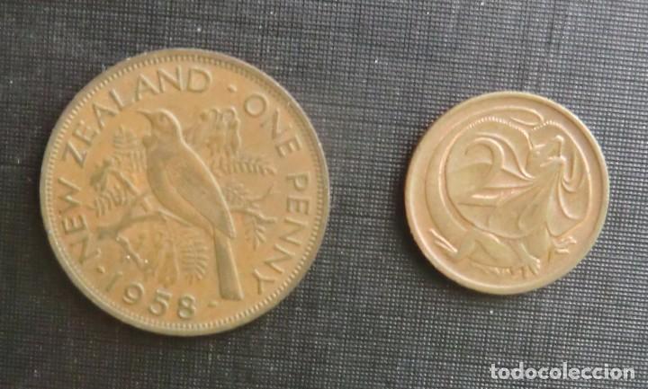 Monedas antiguas de Ocean&iacute;a: ESPL&Eacute;NDIDA SERIE SIN CIRCULAR DE NUEVA ZELANDA - Foto 1