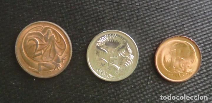 Monedas antiguas de Ocean&iacute;a: ESPL&Eacute;NDIDA SERIE SIN CIRCULAR DE AUSTRALIA - Foto 1