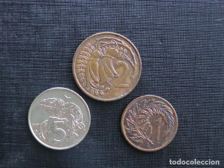 Monedas antiguas de Ocean&iacute;a: ESPL&Eacute;NDIDA SERIE SIN CIRCULAR DE NUEVA ZELANDA - Foto 1