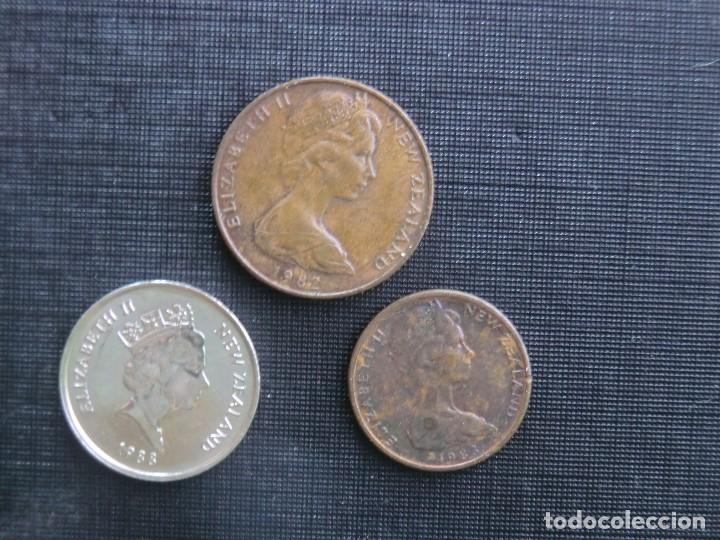 Monedas antiguas de Ocean&iacute;a: ESPL&Eacute;NDIDA SERIE SIN CIRCULAR DE NUEVA ZELANDA - Foto 2