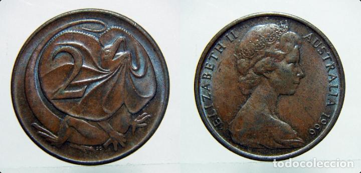 Monedas antiguas de Ocean&iacute;a: MONEDA DE AUSTRALIA 2 CENT 1966 - Foto 1